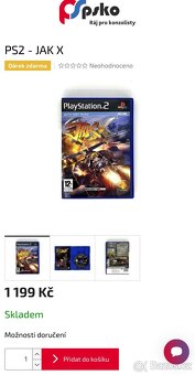 PS2 hra Jak X Combat Racing Platinum - 4