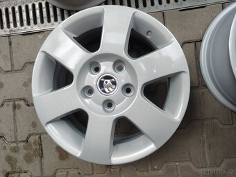 ALU disky originál Škoda 5x112 r15 (sada č.2) - 4