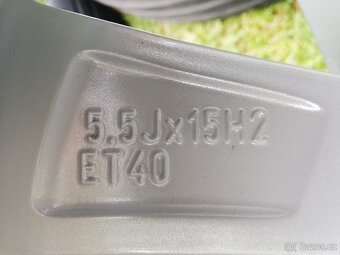 alu Škoda Fabia 4 letní 185/65/15 ,alu Škoda Rotare 15" - 4