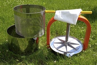 Ruční nerezový 20L LIS přes odšťavňovač pro lisování - 4