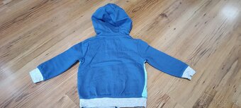 Mikina s kapucí modrá vel. 86/92 - 4