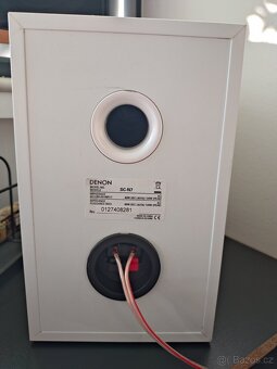 Bílé "mini" regálovky DENON SC-7N - 4