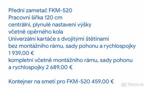 Tielbürger TK 520 zametací kartáč 120 cm včetně kontejneru - 4