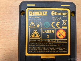 DeWALT DW03201 – Laserový měřič vzdálenosti 200 m - 4