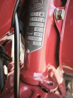 Jawa 250/592 s PAV 40 - 4