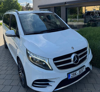 V250d AMG paket full LED kamery ACC webasto BURMASTER tažne - 4