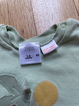 Letní body romper zn. Zara vel. 62 nové nenošené - 4