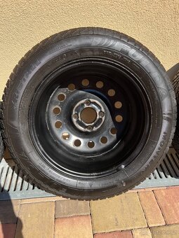 15'' FORD Disky 4x108 + Zimní Pneu FULDA 195/60 R15 88T - 4