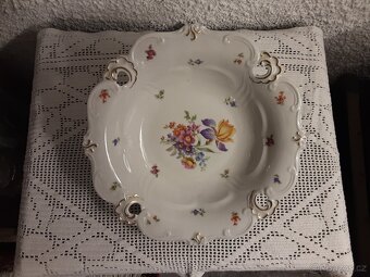 Velký porcelánový talíř Weimar - 4
