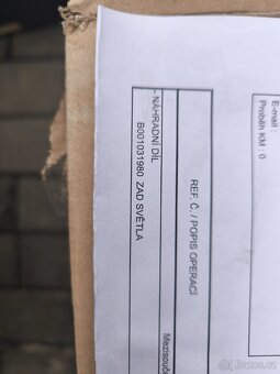 LZ světlo na Citroen C1 použitý - 4