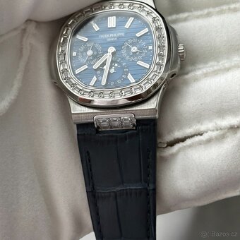 Patek Philippe Nautilus Blue/Diamond - 4
