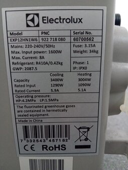 Mobilni klimatizace Electrolux - 4