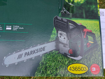 Nová ještě zabalená motorová pila PARKSIDE® - 4