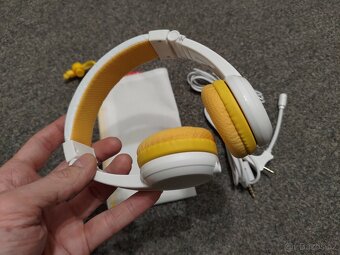 Dětská Sluchátka BuddyPhones School+ žlutá - 4