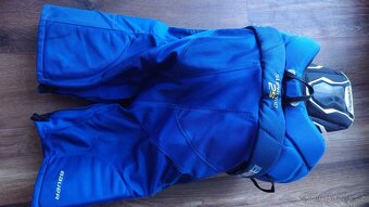 Hokejove kalhoty Bauer Supreme 2S modre, vel. JR. XL/TG - 4