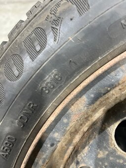 185 /60 R 15 s disky Toyota 4x 100 zimní - 4