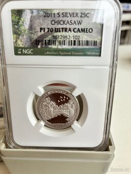 Kompletni. Nadherna amerika $0.25 centu - 4