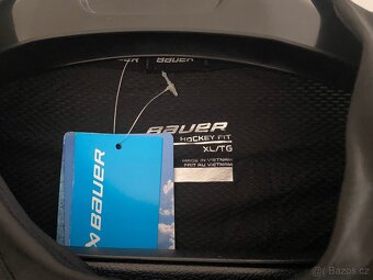 Hokejové triko a kalhoty se suspenzorem Bauer vel. XL NOVÉ - 4