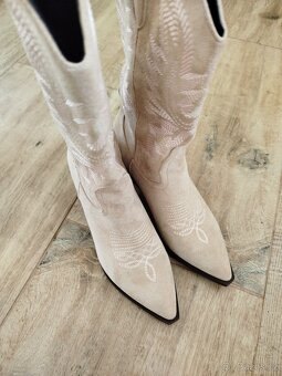 Kovbojské kozačky nízké 39 - 4