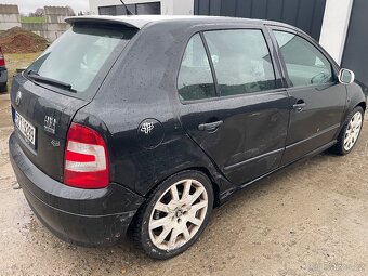 Škoda Fabia RS 1,9tdi lehce havarovaná odjezd po ose - 4