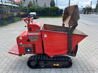 Samonakládací minidumper Hinowa HS1100 AX pásový kolečko - 4