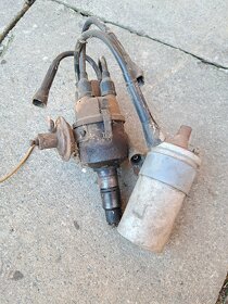 Startér, rozdělovač a alternátor na Š 100 - 4