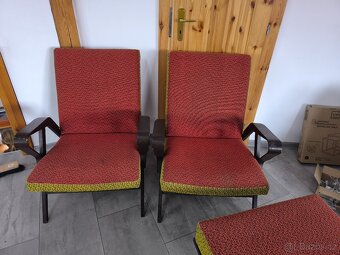 Křesla Pravenec +taburet - 4