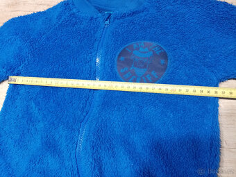 chlupatá mikina vel. 116/122 - 4