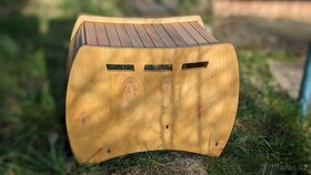 Dřevěný domek pro kočky - 4