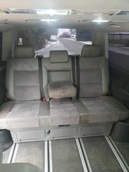 VW T5 T6 Multivan lavice sedačka postel spaní - 4