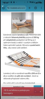 Extrémně stabilní, lamelové rošty Primatex 600 - 4