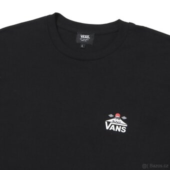 Vans tričko japan exclusive vel. M černá/bílá - 4