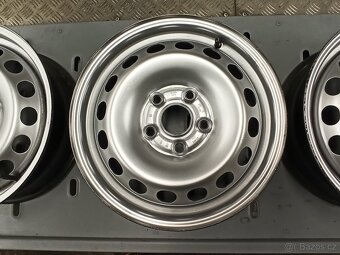 VW CADDY - 4x OCELOVÝ DISK 15“ - rozteč 5x112 - 4