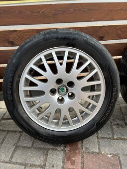 Originální disky Škoda style R16, 5x100, 6,5J16 ET42 - 4