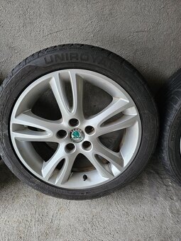 Original alu kola Skoda Fabia 2 5x100 r16 - 4