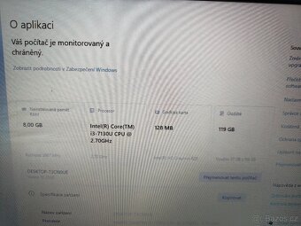 DELL Vostro 15 i3-7130U , 8GB RAM - 4