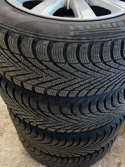 Vokswagen Audi origina alu 16” 5x112 zimní 205/55/15 Pirelli - 4