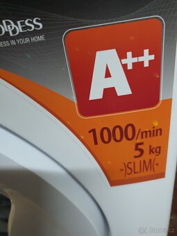 pračka A++, hloubka 41cm, české popisky - 4