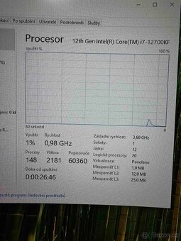 Herní i7 12700KF RTX 3080 - 4