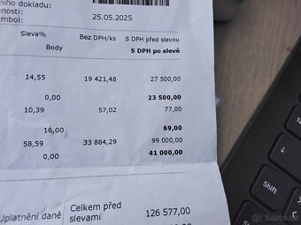 Kolo mtf karbon velikost 21 doezd 200km Elektro kolo doklady - 4