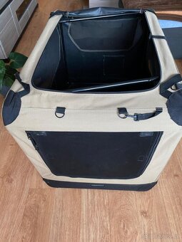 Prevozni skládací box na střední psy Amazon basic 90x60x60cm - 4