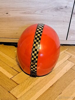 Přilba na veterána, retro přilba- KOVONA KARVINÁ- 57-58 - 4