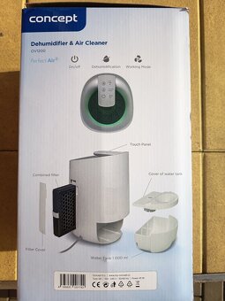 Odvlhčovač a čistička vzduchu - 4