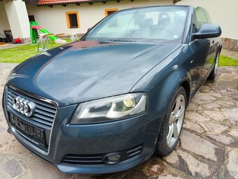 AUDI A3 cabrio 2.0 TDI, BOSE, xenon, nové DSG, nové rozvody - 4