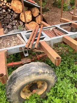Prodám vlek za traktor, klaďák,podvozek. - 4