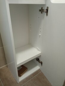 Koupelnová skříň bílá, závěsná, nepoužitá, nevybalená - 4