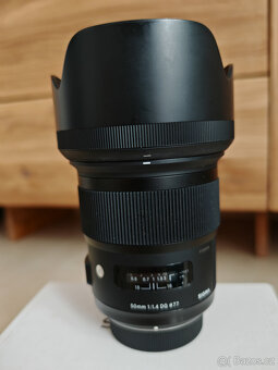 Sigma 50 mm f/1,4 DG HSM Art pro Nikon - 4