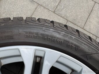Orig sada kol AUDI 245/40R18 5x112 ET27-34 - 4