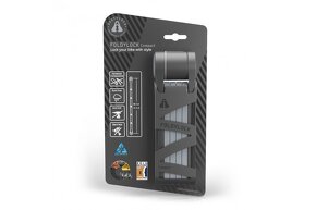 NOVÝ Skládací zámek na kolo Foldylock compact - 4