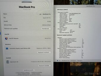 Apple MacBook Pro 14" M1 PRO CZ 2021 16G 512G Vesm. šedý DP - 4